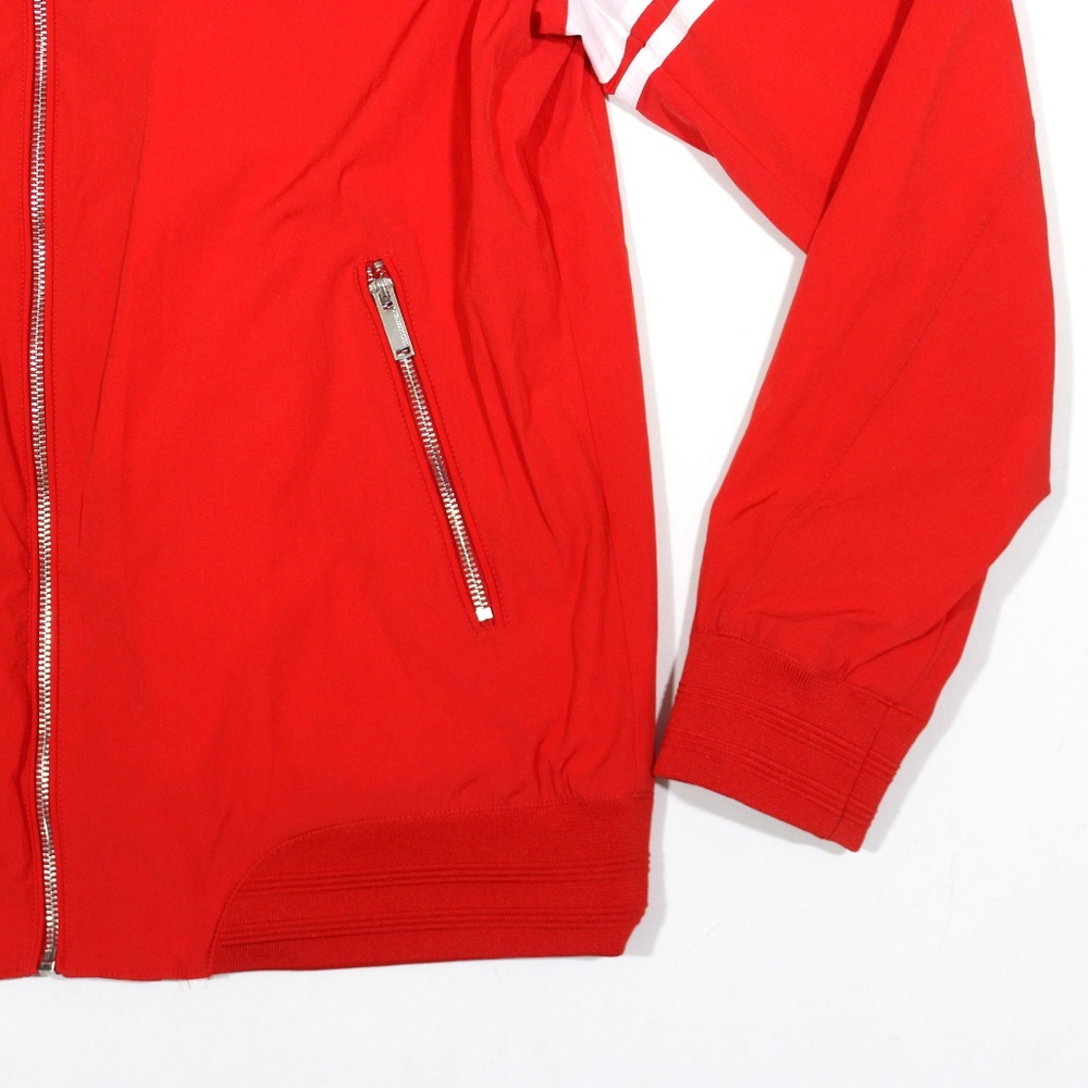 Karl Lagerfeld Athletic Stretch Bomber Jacket - Picture 2 of 7